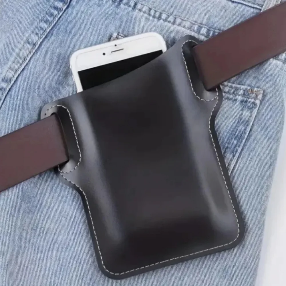 Brown Cell Phone Belt Sleeve New BROWN